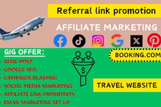 do autopilot travel affiliate website, with affiliate referral link promotion