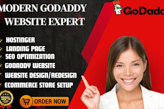 godaddy website design godaddy website redesign godaddy website landing page seo