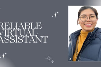 be your reliable virtual assistant