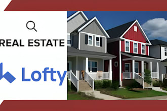 setup real estate lofty crm, follow up boss, kvcore, idx website, rei reply