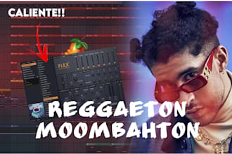 produce reggaeton, moombahton, dembow music beats