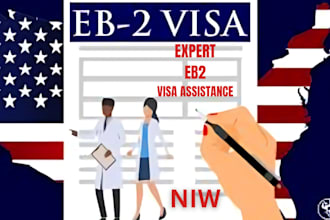 write immigration business plan for eb2 niw, e2, l1 visa USA