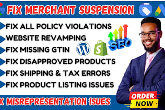 fix your google merchant center suspension gtin misrepresentation shopping ads