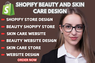 do skin care shopify store beauty shopify store skin care website