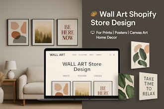 design wall art shopify store wall art dropshipping store canvas art store