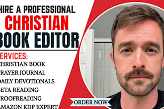 beta read, copy edit your self help christian book, nonfiction, memoir for kdp