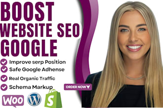boost wordpress, shopify website google serp CTR with genuine organic traffic