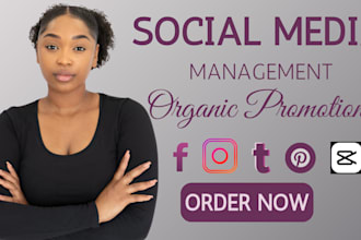 be your social media marketing manager social media manager for instagram growth