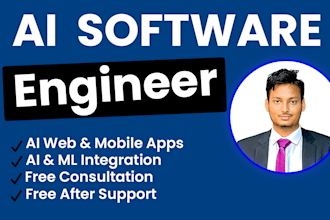 develop ai saas, ai mobile, ai chatbots,ai web apps