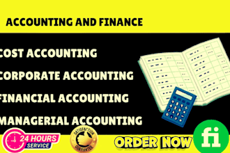do accounting and finance economics financial cost managerial accounting