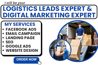 generate logistics leads moving leads freight website transport sales funnel