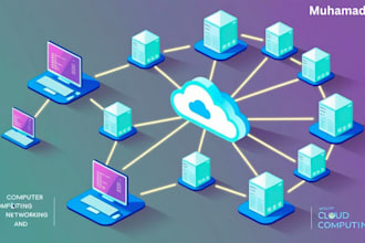 do networking and cloud computing task and assignments with precision