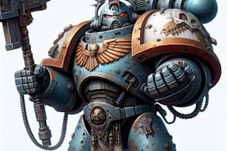 paint your warhammer 40k and age of sigmar miniature to your