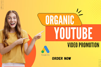 boost your youtube video with organic promotion and seo optimization