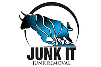 design elegant junk removal company logo