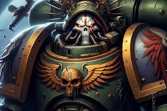 favorite space marine 40k warhammer art