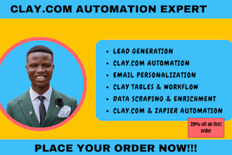 build clay com zapier hubspot gohighlevel apify automation for cold outreach