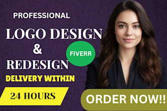 create a modern and business logo design or  redesign for your business