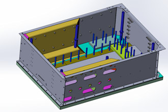 create sheet metal 3d model and dwg files for laser cut