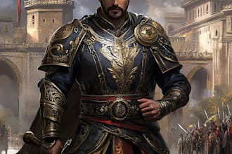 create your own fantasy concept art and dnd characters