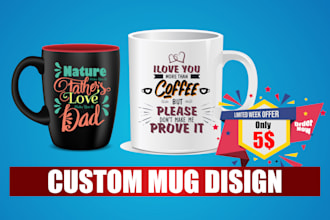 custom coffee mug design