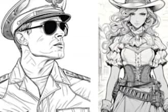 do comic book art and comic book illustration