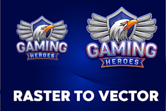 vector tracing logo perfectly, vectorize image, manual