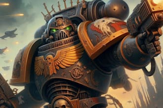 warhammer 40k and dandd models character for you