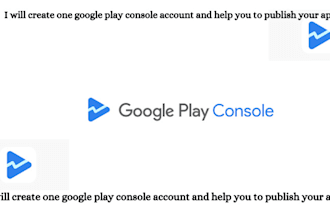 create a verify google play console account