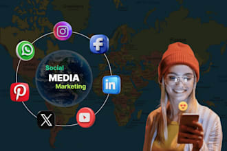 be manager for social media and digital marketing services