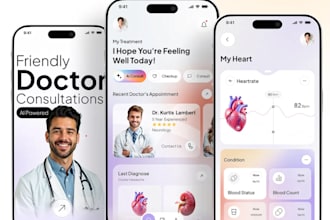 build health app, fitness app, doctor booking app,