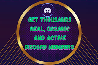 do discord server promotion, organic server promotion, discord server growth