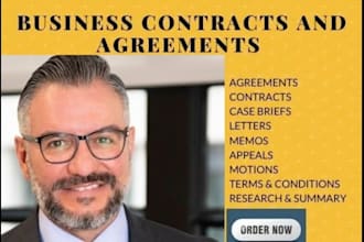 draft legal agreements, contracts, documents, services, llc operating, nda