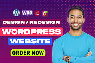 design and develop custom create wordpress website