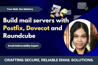 build mail servers with postfix and dovecot