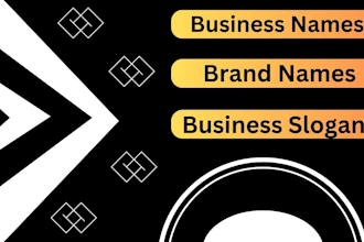 create unique business name ideas  slogans catchy brand names