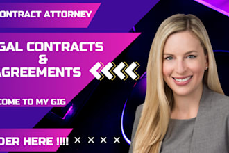 write legal contract, agreement, terms and condition, privacy policy as a lawye