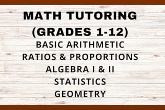 your math tutor from grades 1 to 12