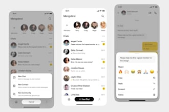create a wechat, viber, telegram, signal, snapchat clone for android and ios