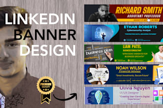 help to create professional linkedin and social media banner