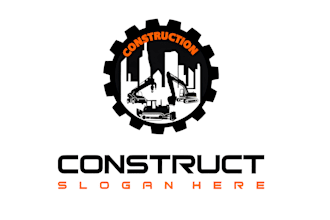 design real estate, construction, and property logo