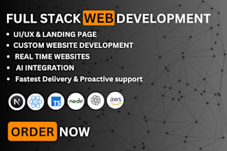 develop scalable fullstack web apps using nextjs typescript and nodejs