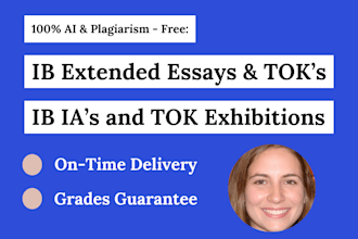 perfectly do ib ias, toks, exhibitions, and dt projects