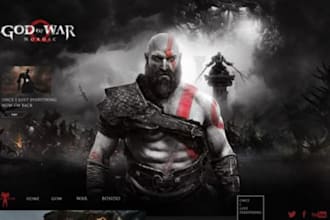 design game website game landing page game sales funnel
