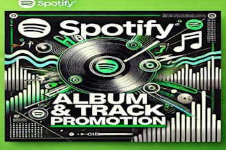 do spotify music promotion, real active music, organic track promo