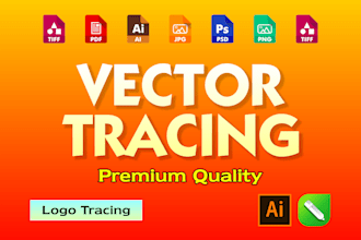 professionally vectorize and redraw your logo