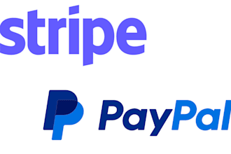develop a paypal or stripe integration for your website