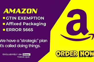 do permanent affixed package of your brand name to remove, fix amazon error 5665