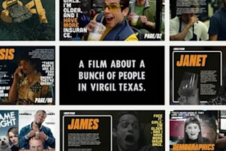 design a pitch deck presentation for your film TV show series or movie
