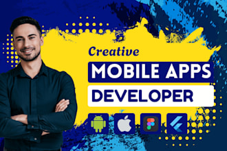 do flutter mobile app development, ios and android app, flutter dev